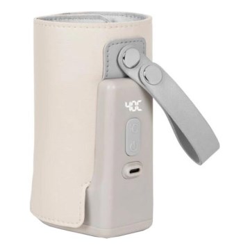 Lionelo - Aquecedor de biberões recarregável~ THERMUP GO PLUS 10W/5V bege