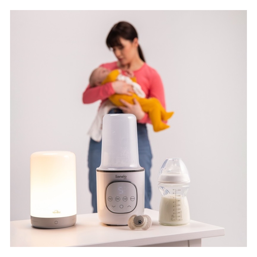 Lionelo - Aquecedor de biberões THERMUP 2.0 200W/230V branco