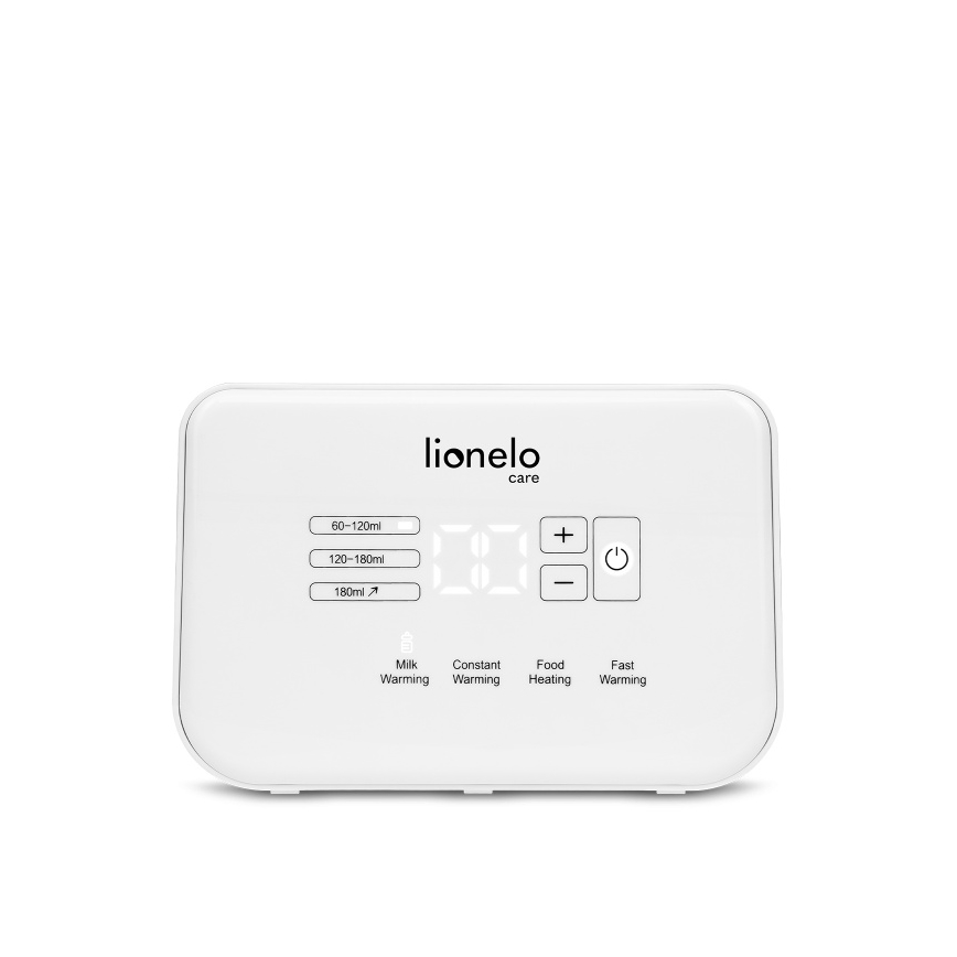 Lionelo - Aquecedor de biberões THERMUP DOUBLE 250W/230V branco