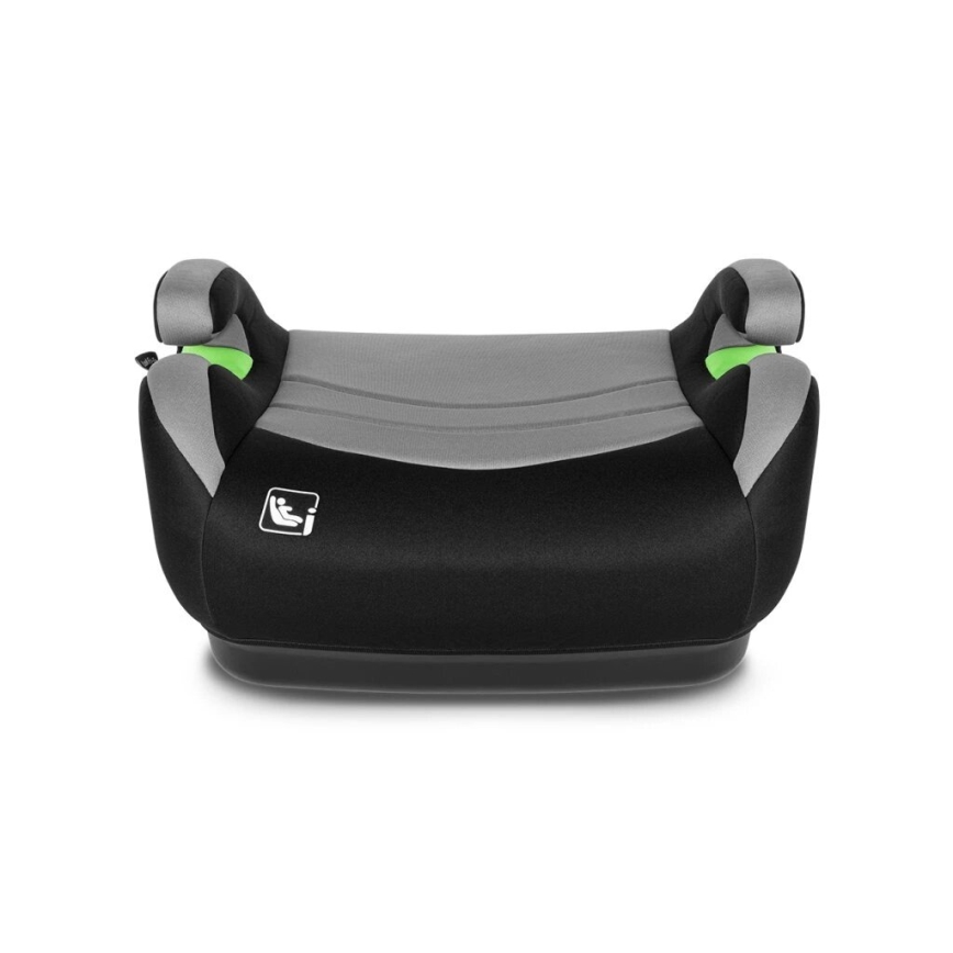Lionelo - Assento de elevação para automóvel LUUK FIX i-Tamanho 125-150 cm preto/cinzento