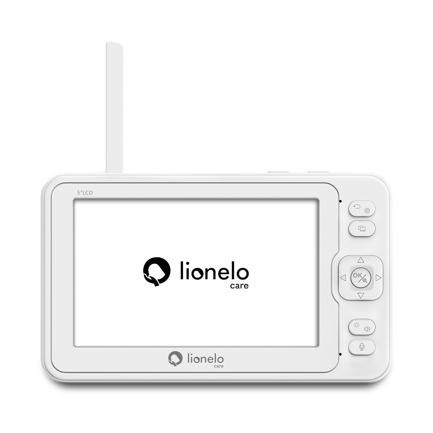 Lionelo - Babá eletrónica com monitor BABYLINE 8.3 5V 3600 mAh
