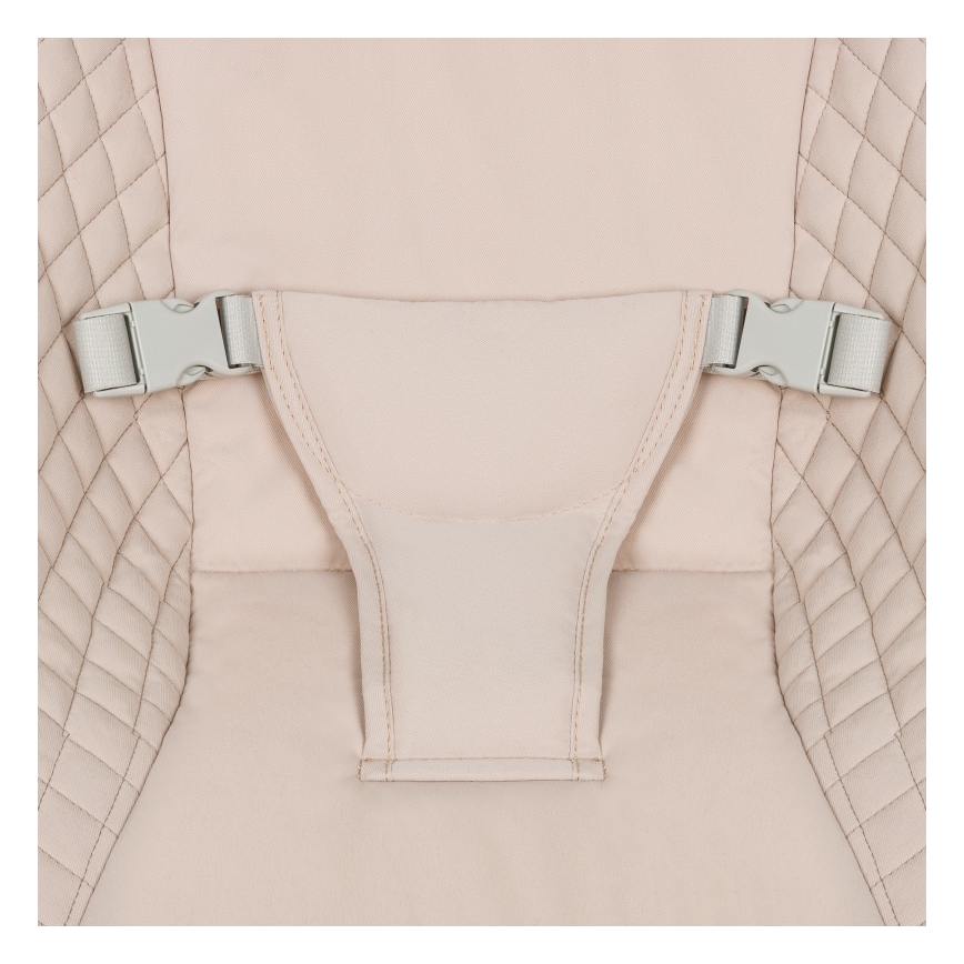 Lionelo - Baloiço infantil com melodia RIO 4xC Bege Latte + controlo remoto