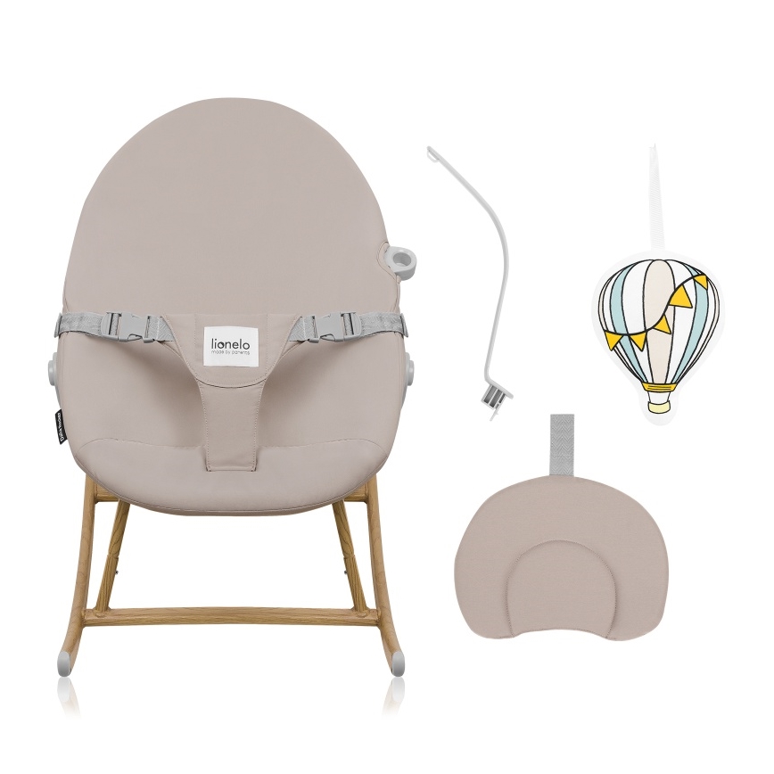 Lionelo - Baloiço infantil DALIA ROCKER, cor Areia Bege