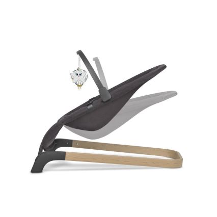 Lionelo - Baloiço infantil JUNE antracite