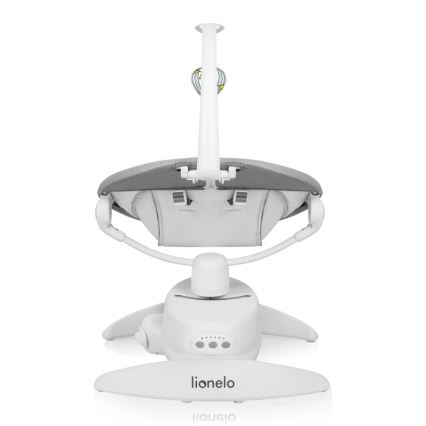 Lionelo - Baloiço para bebé com melodia IRIS Grey Concrete