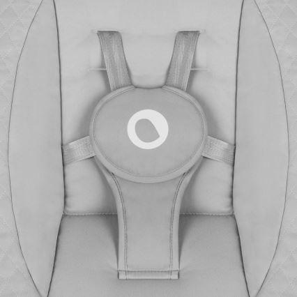 Lionelo - Baloiço para bebé com melodia IRIS Grey Concrete