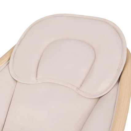 Lionelo - Baloiço para bebé com melodia OLIVIA Beige Natural + controlo remoto