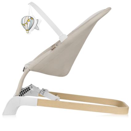 Lionelo - Baloiço para bebé LILAC bege