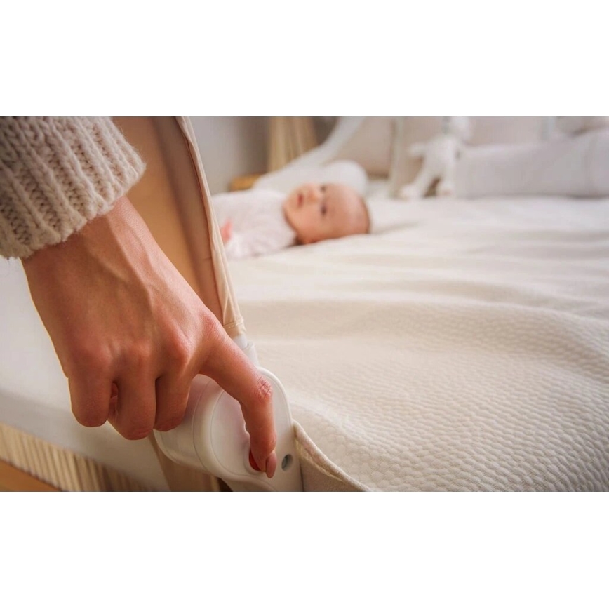 Lionelo - Barreira de segurança de cama EVA cinzento