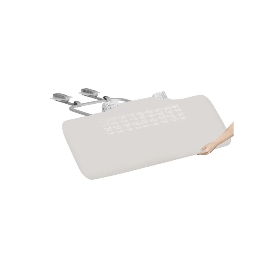 Lionelo - Barreira de segurança de cama LORA cinzento