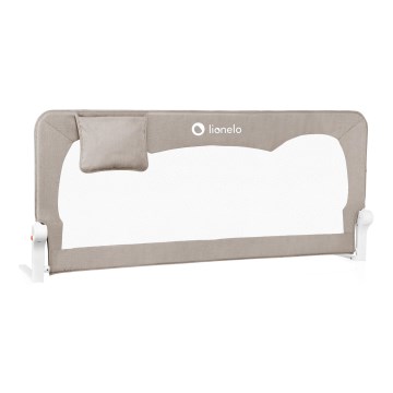 Lionelo - Barreira de segurança para cama HANNA Bege Mesclado