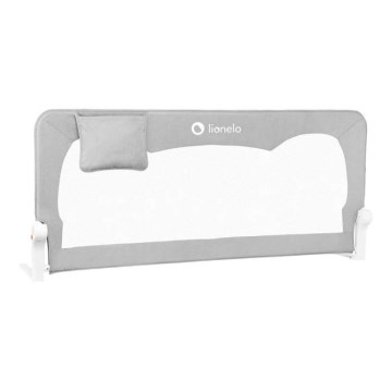 Lionelo - Barreira de segurança para cama HANNA Cinzento Mesclado