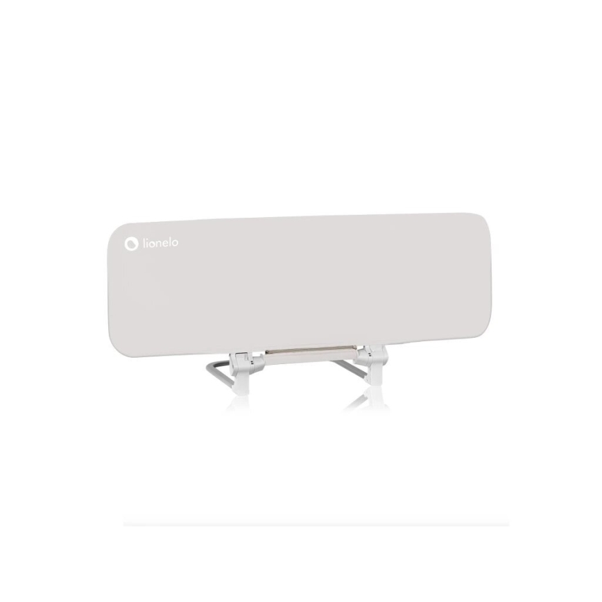 Lionelo - Barreira de segurança para cama LORA cinzenta