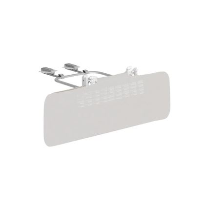 Lionelo - Barreira de segurança para cama LORA cinzenta