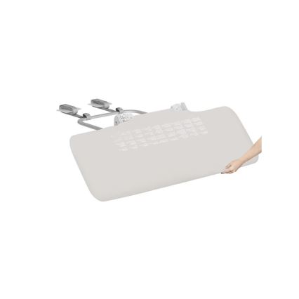 Lionelo - Barreira de segurança para cama LORA cinzenta