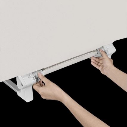 Lionelo - Barreira de segurança para cama LORA cinzenta