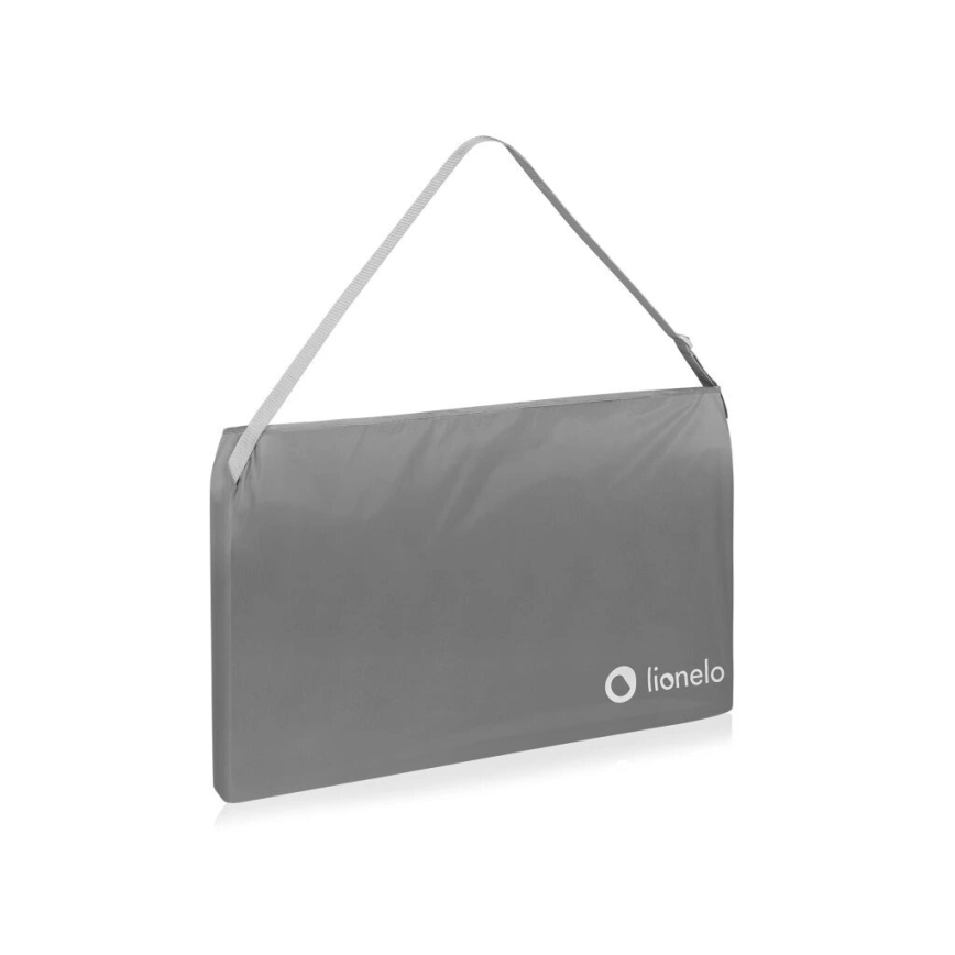 Lionelo - Barreira de segurança para cama LORA XL cinzenta