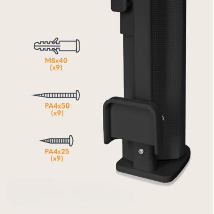 Lionelo - Barreira de segurança THEA preto