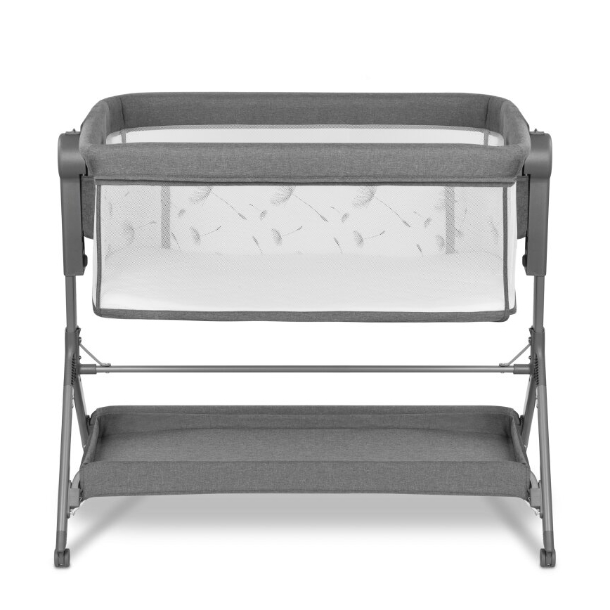 Lionelo - Berço 3 em 1 LEONIE PLUS, cinzento
