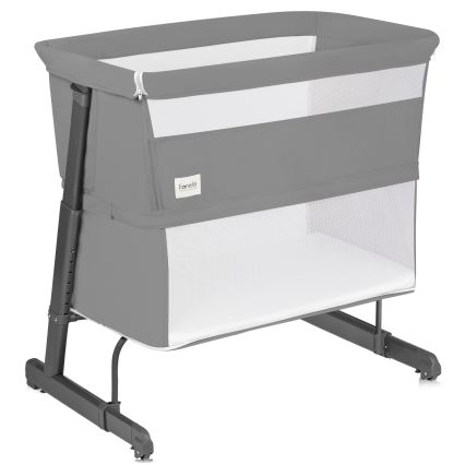 Lionelo - Berço 5 em 1 THOMI PLUS Grey Concrete