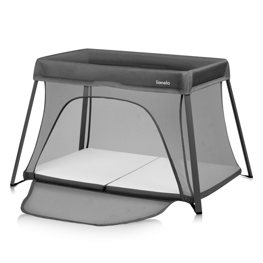 Lionelo - Berço de viagem 3 em 1 ALICE Cinzento