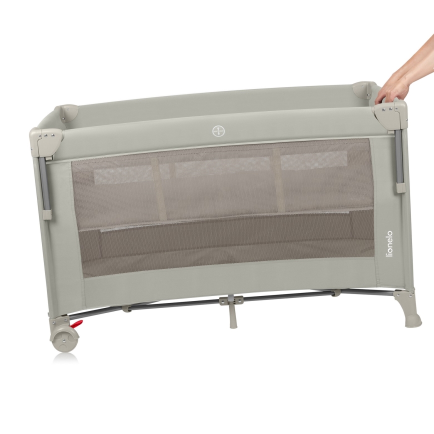 Lionelo - Berço de viagem 3 em 1 ELLEN Bege Areia