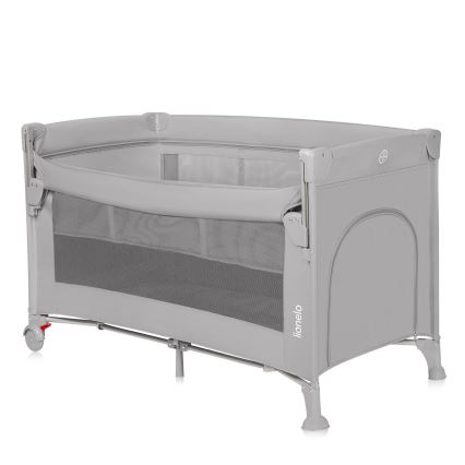 Lionelo - Berço de viagem 3 em 1 ELLEN Cinzento Betão