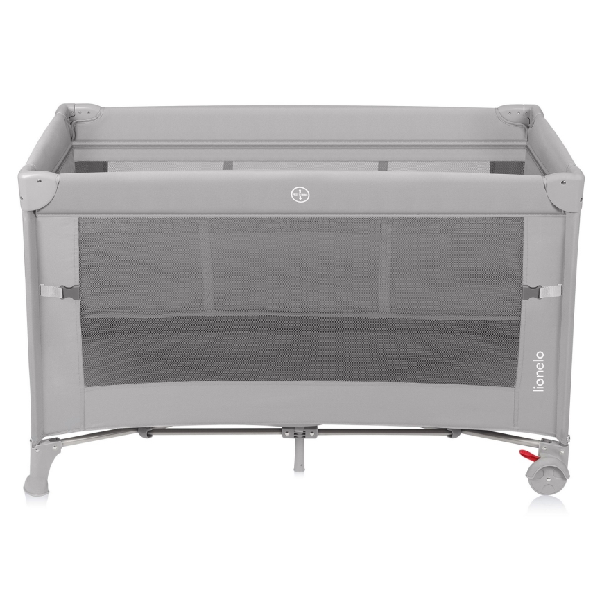 Lionelo - Berço de viagem 3 em 1 ELLEN Cinzento Concreto