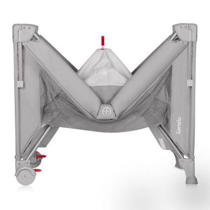 Lionelo - Berço de viagem 3 em 1 ELLEN Cinzento Concreto