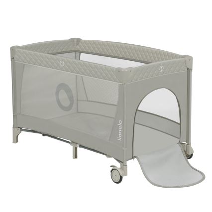 Lionelo - Berço de viagem FLOWER Cappuccino