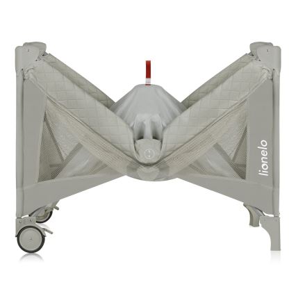 Lionelo - Berço de viagem FLOWER Cappuccino