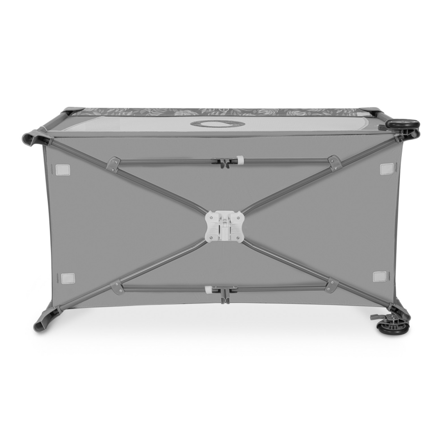 Lionelo - Berço de Viagem FLOWER Pedra Cinzenta