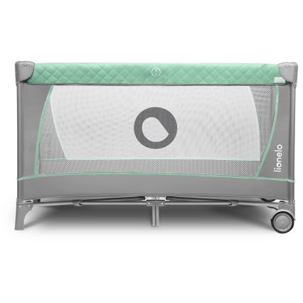 Lionelo - Berço de viagem FLOWER Turquesa