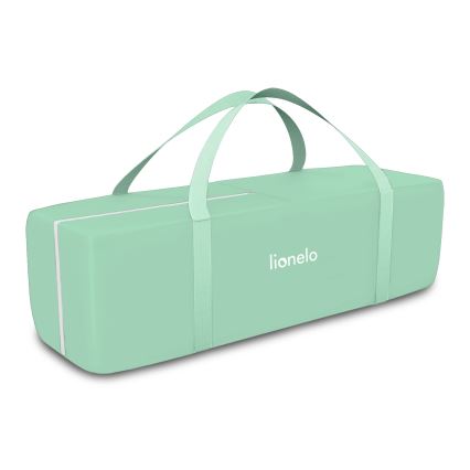 Lionelo - Berço de viagem FLOWER Turquesa