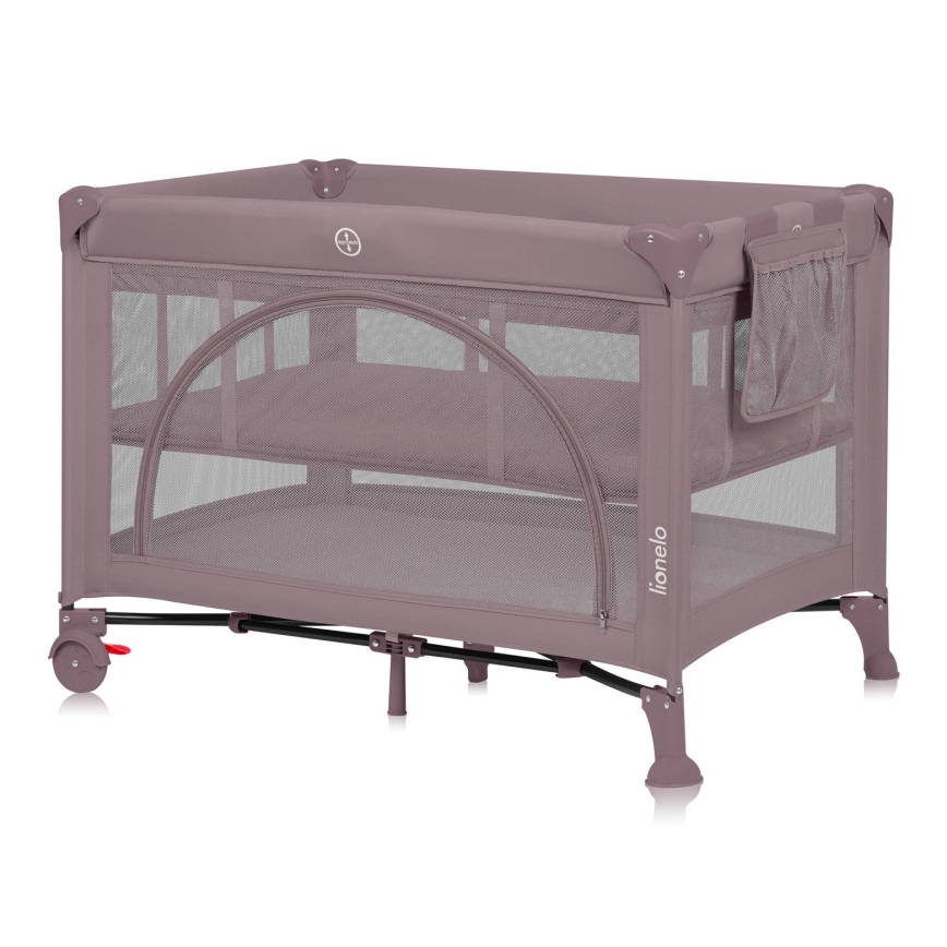 Lionelo - Berço de Viagem LAURA Rosa Nude
