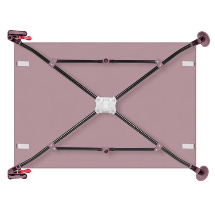 Lionelo - Berço de Viagem LAURA Rosa Nude