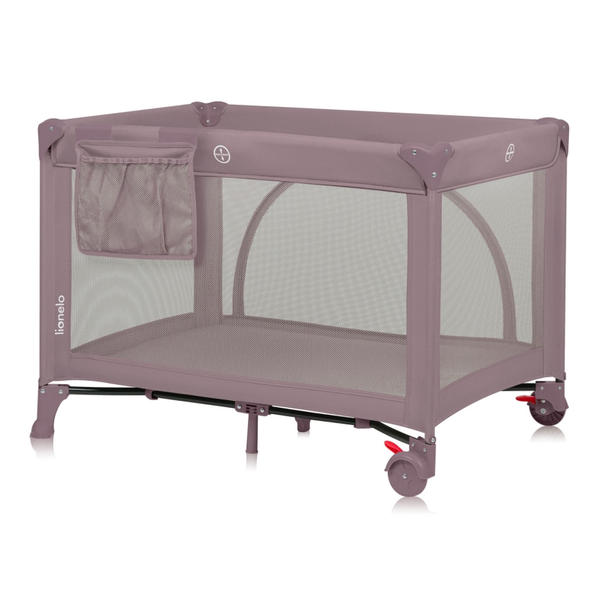 Lionelo - Berço de Viagem LAURA Rosa Nude