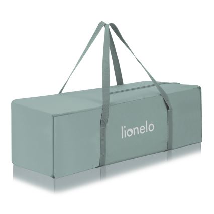Lionelo - Berço de Viagem LAURA Verde-sálvia