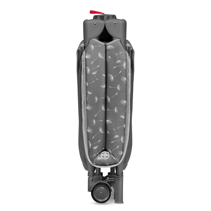 Lionelo - Berço de viagem STEFI PLUS Cinza/Branco