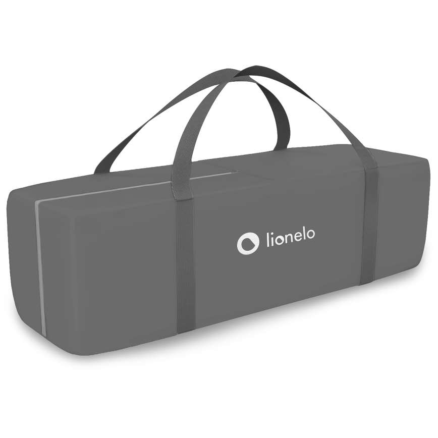 Lionelo - Berço de viagem STEFI PLUS Cinza/Branco