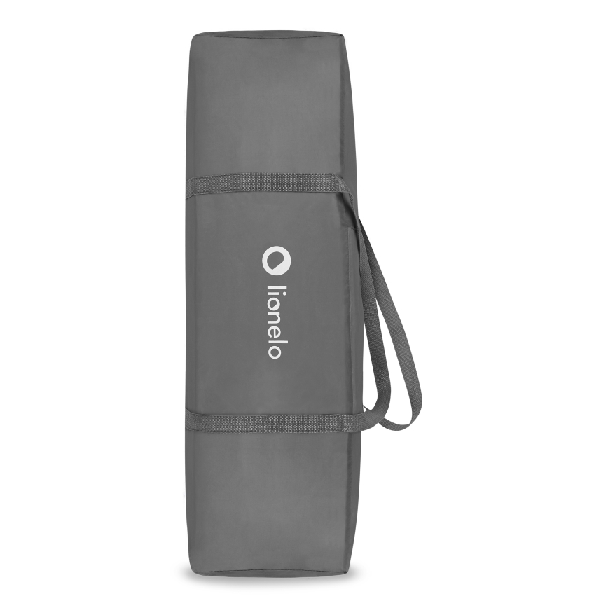 Lionelo - Berço de viagem STEFI PLUS Cinza Multicolor