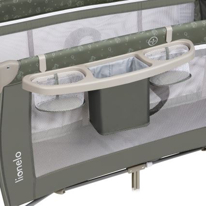 Lionelo - Berço de viagem SVEN PLUS Bege Oliva