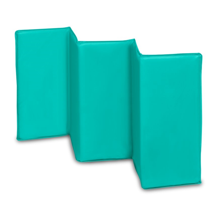 Lionelo - Berço de viagem SVEN PLUS cinzento/turquesa