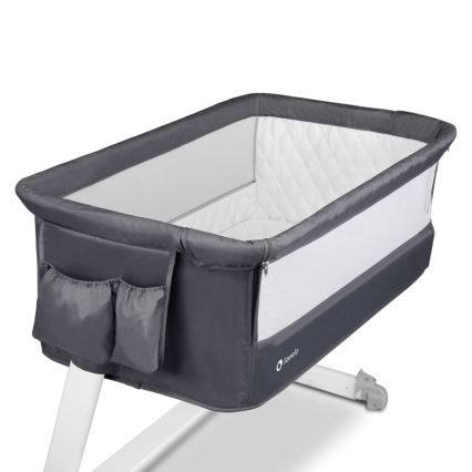 Lionelo - Berço de Viagem THEO Cinza Escuro