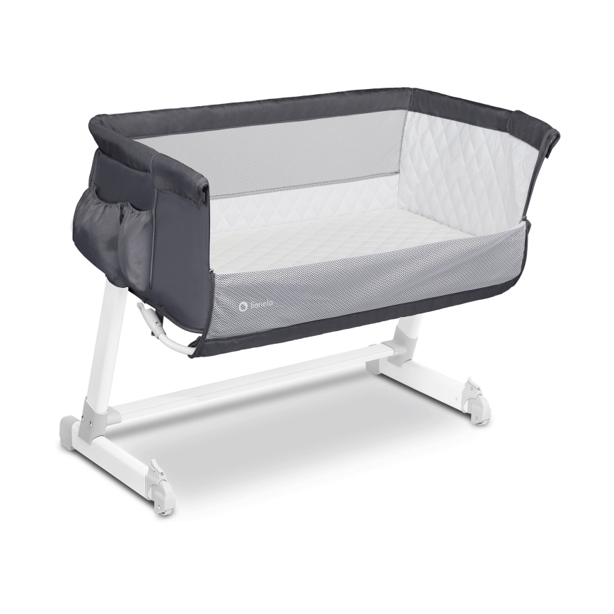 Lionelo - Berço de viagem THEO Cinzento Escuro