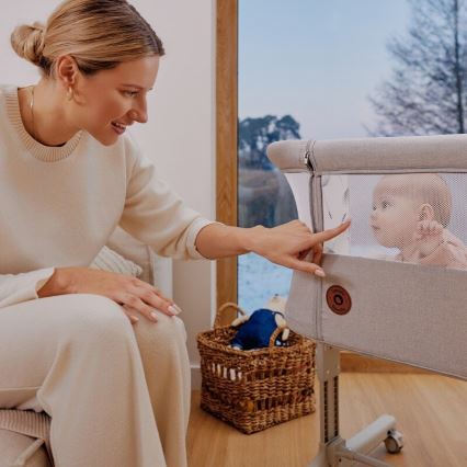 Lionelo - Berço infantil 3 em 1 AURORA bege