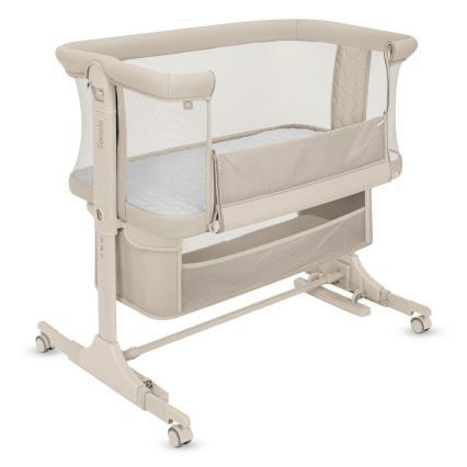 Lionelo - Berço infantil 3 em 1 JODIE Bege Creme