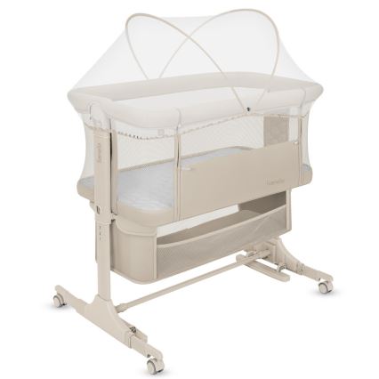 Lionelo - Berço infantil 3 em 1 JODIE Bege Creme