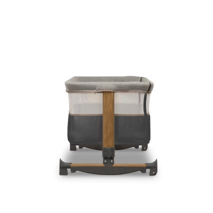 Lionelo - Berço infantil 3 em 1 LEONIE cinzento/preto