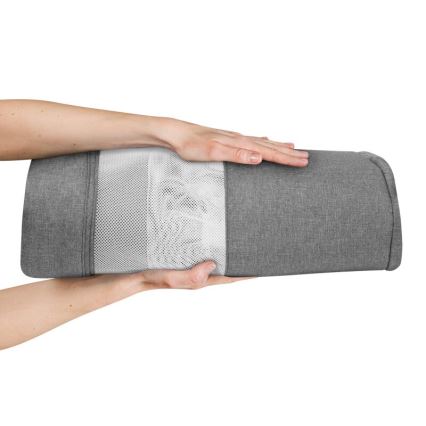 Lionelo - Berço infantil 3 em 1 LEONIE PLUS cinza